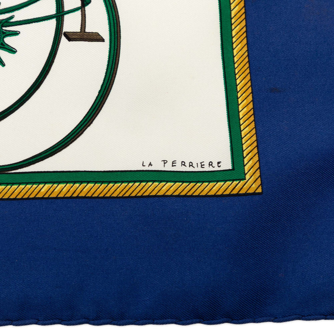 Les Voitures a Transformation Foulard 90 Bleu