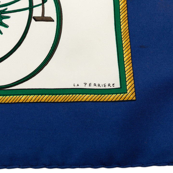 Les Voitures a Transformation Foulard 90 Bleu
