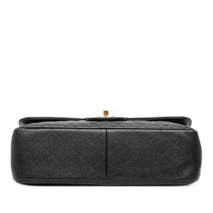 Chanel Jumbo Classic Caviar Double rabat Noir – GABY PARIS Authentique