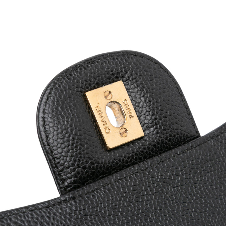Chanel Jumbo Classic Caviar Double rabat Noir – GABY PARIS Authentique