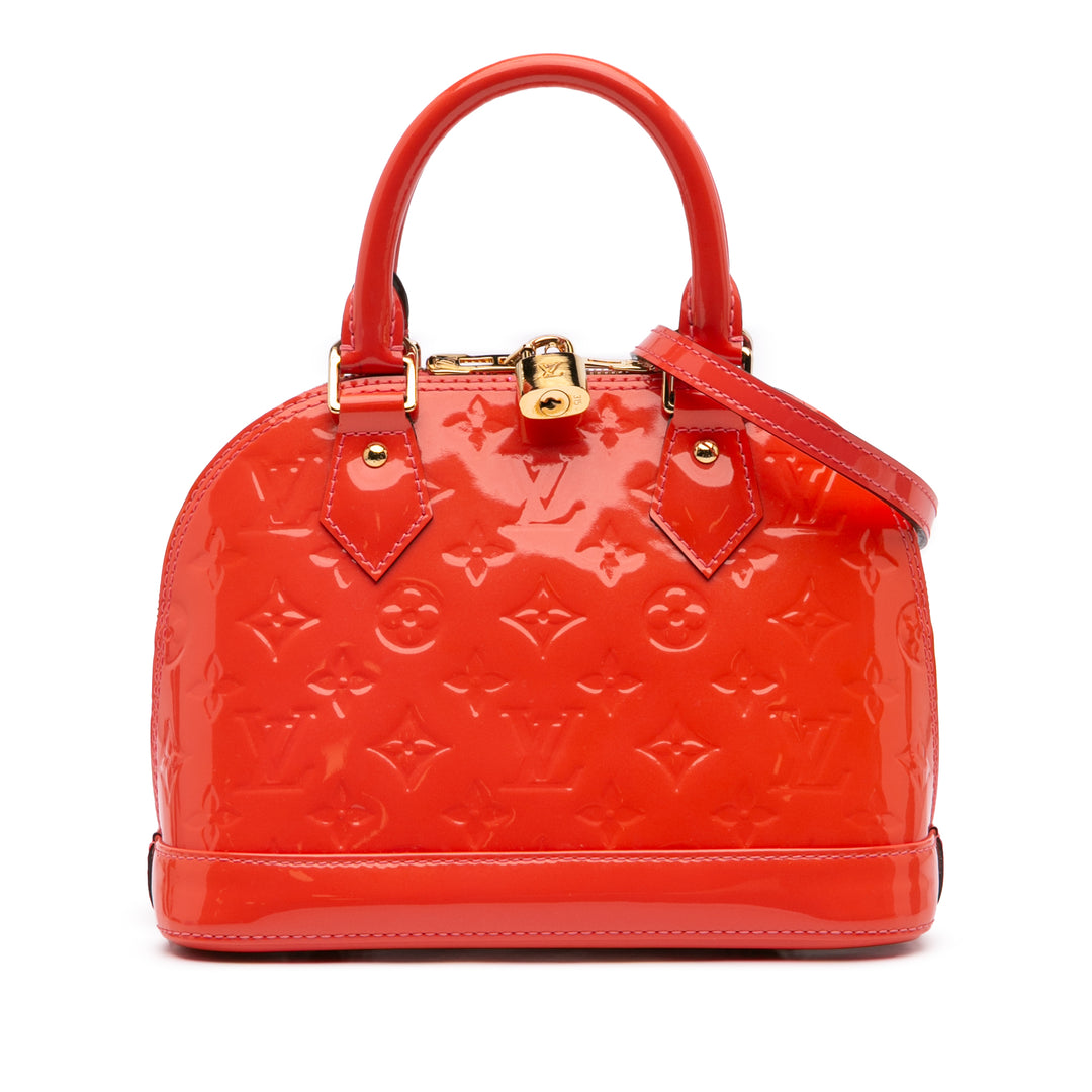 Monogram Vernis Alma BB Red - Gaby Paris