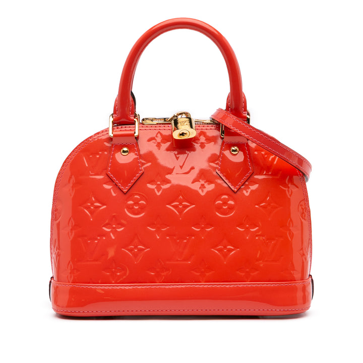 Monogram Vernis Alma BB Red - Gaby Paris