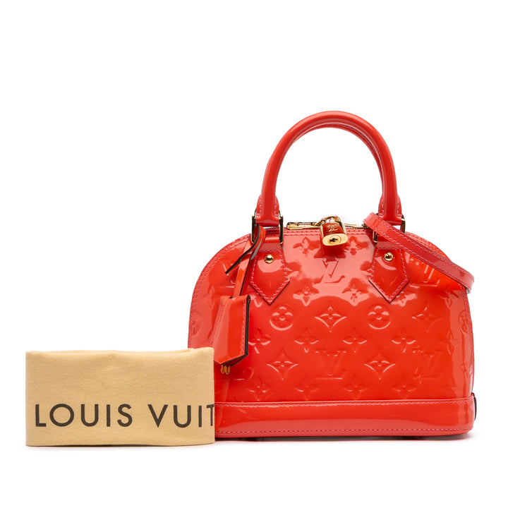 Monogram Vernis Alma BB Red - Gaby Paris