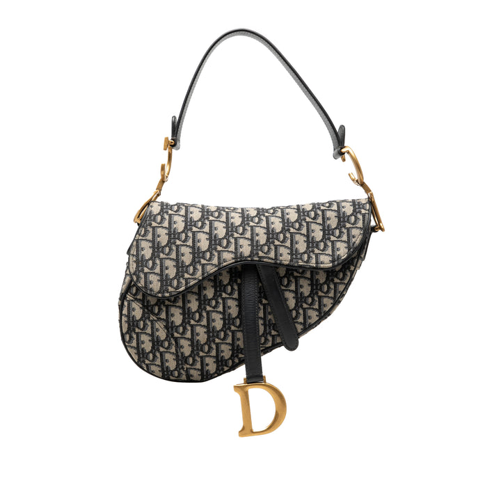 Dior Saddle Sac Toile Oblique