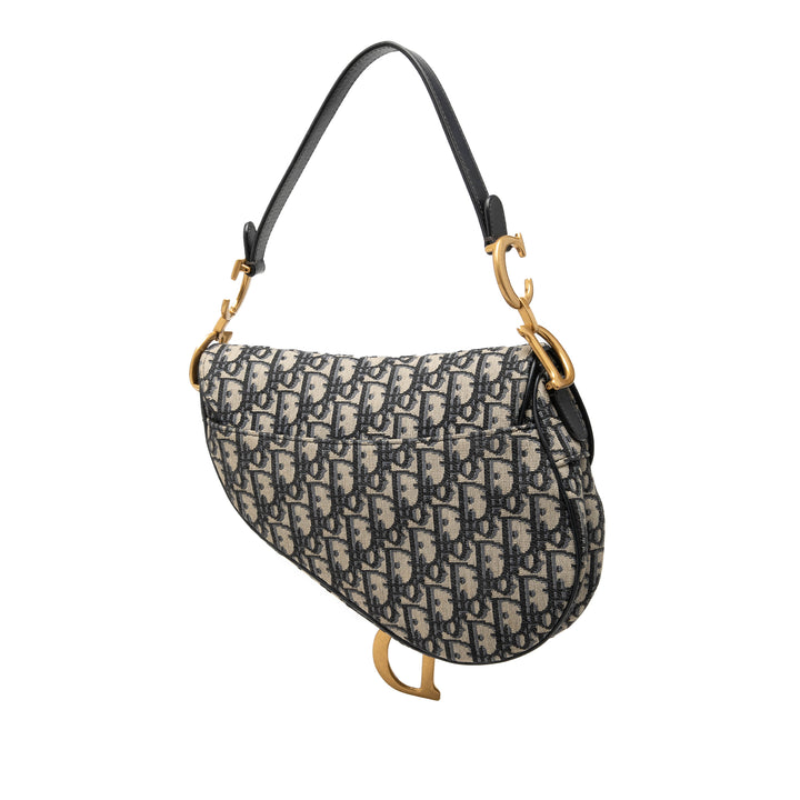 Dior Saddle Sac Toile Oblique