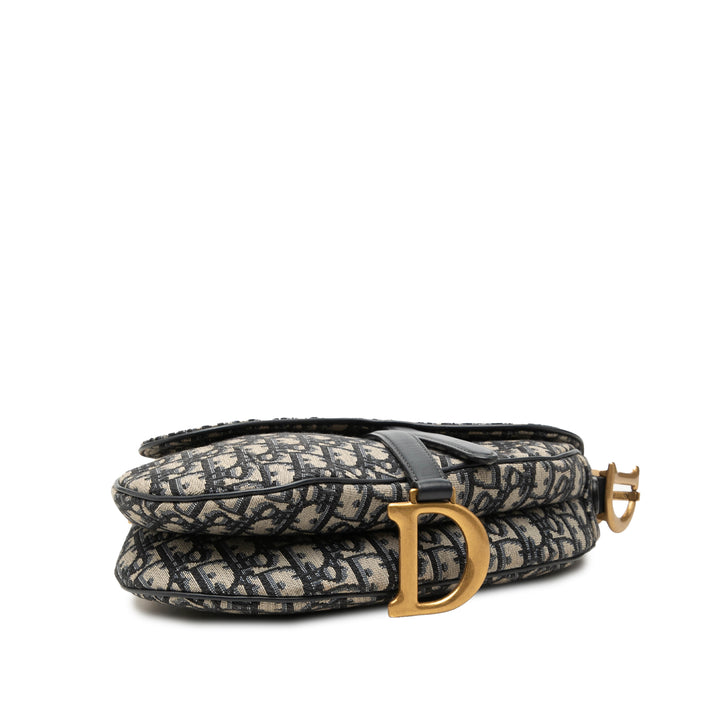 Dior Saddle Sac Toile Oblique