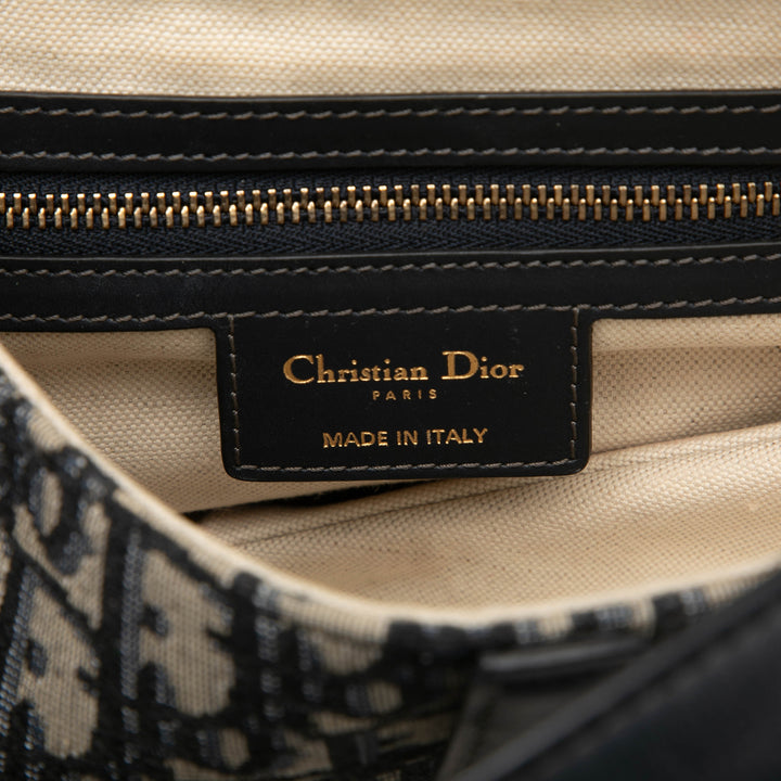 Dior Saddle Sac Toile Oblique