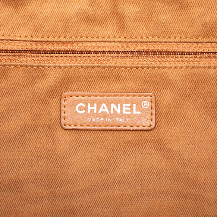 Chanel CC Matelassé Double Face Deauville Cabas Moyen Rose – vue 5 – GABY PARIS