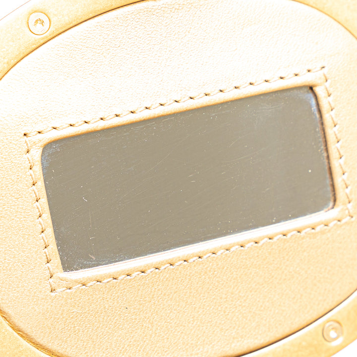 Chanel Mini Matelassé Cuir d’agneau Crown Boîte Sac