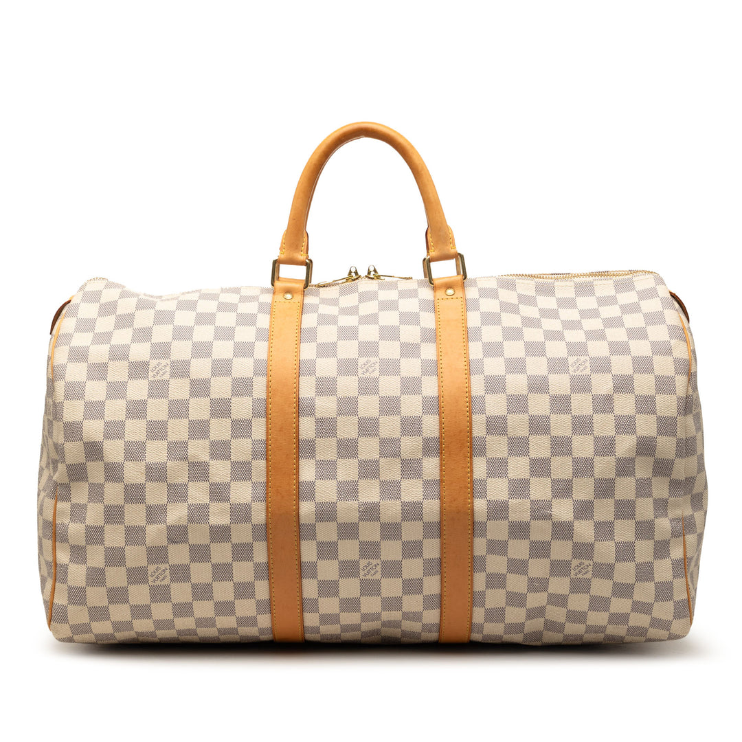 Louis Vuitton Damier Azur Keepall 50