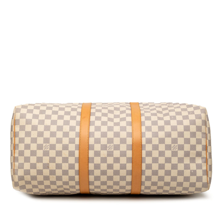 Louis Vuitton Damier Azur Keepall 50