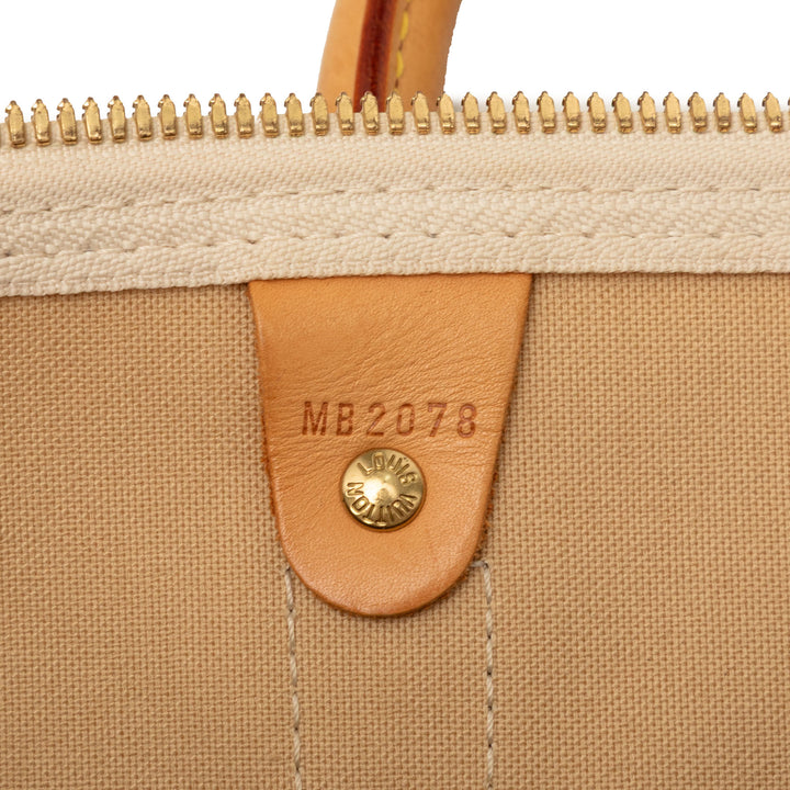 Louis Vuitton Damier Azur Keepall 50