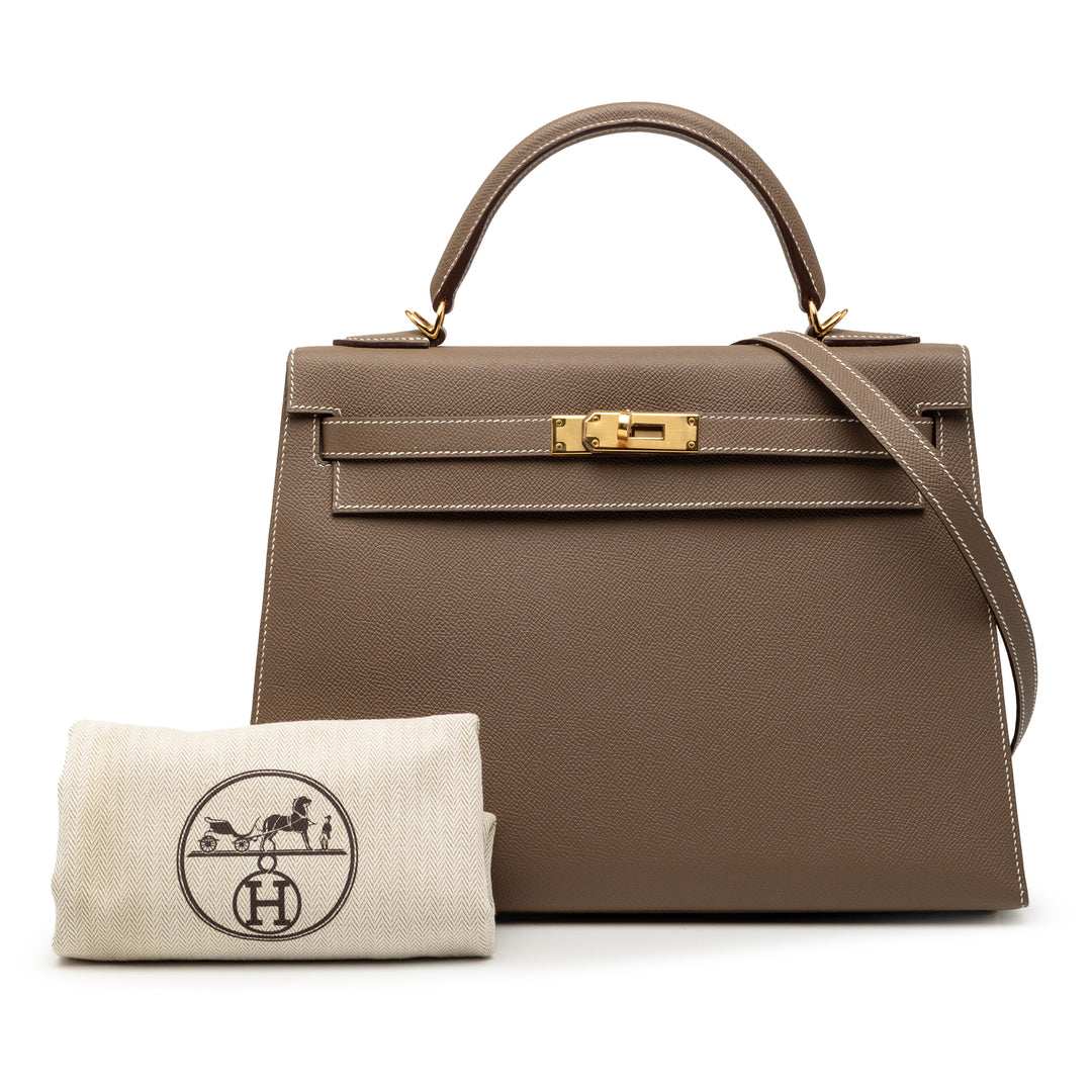 Hermès Epsom Kelly II Sellier 32