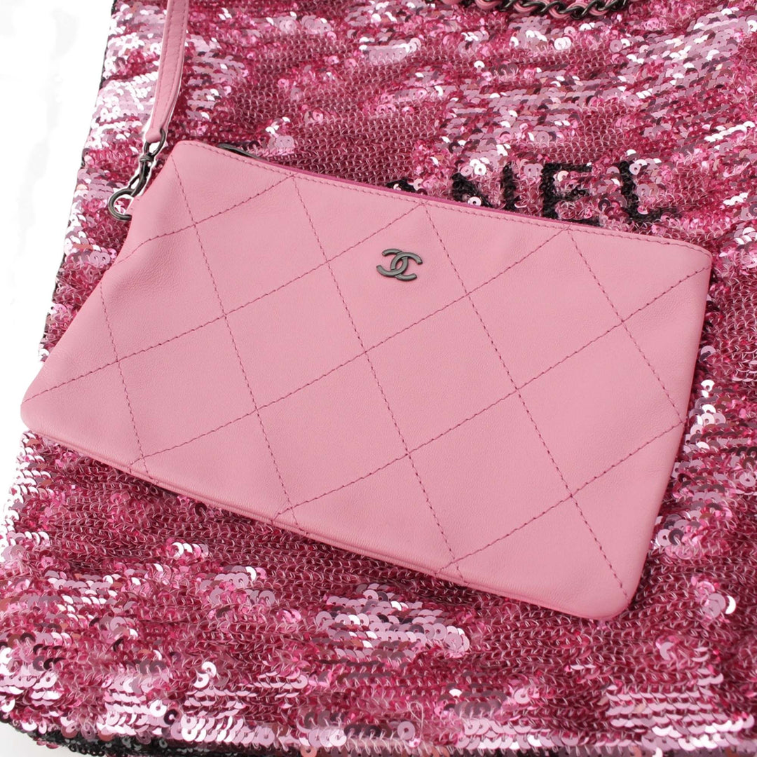 Sequinss Cabas Rose