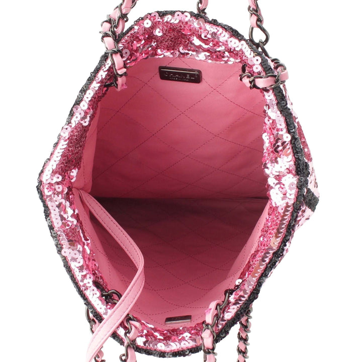 Sequinss Cabas Rose