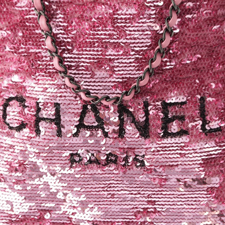 Sequinss Cabas Rose