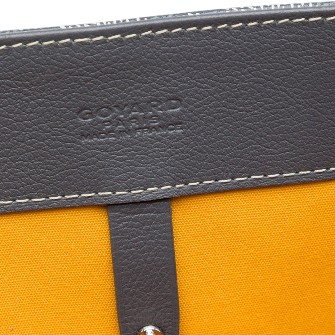 Goyard Sac à main Voltaire III Goyardine Gris – vue 5 – GABY PARIS