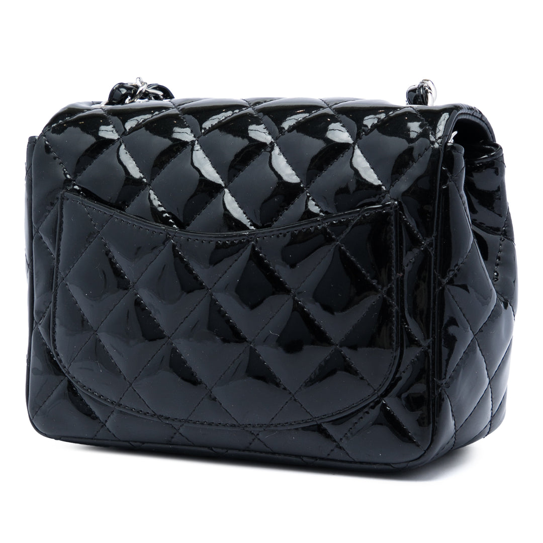 Chanel Classic Carré Rabat simple Mini Cuir