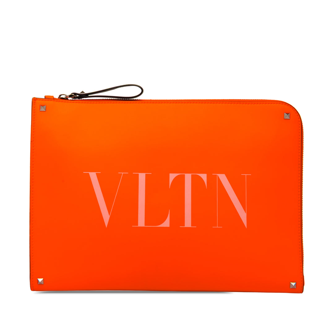 Valentino Rockstud VLTN Document Étui Cuir