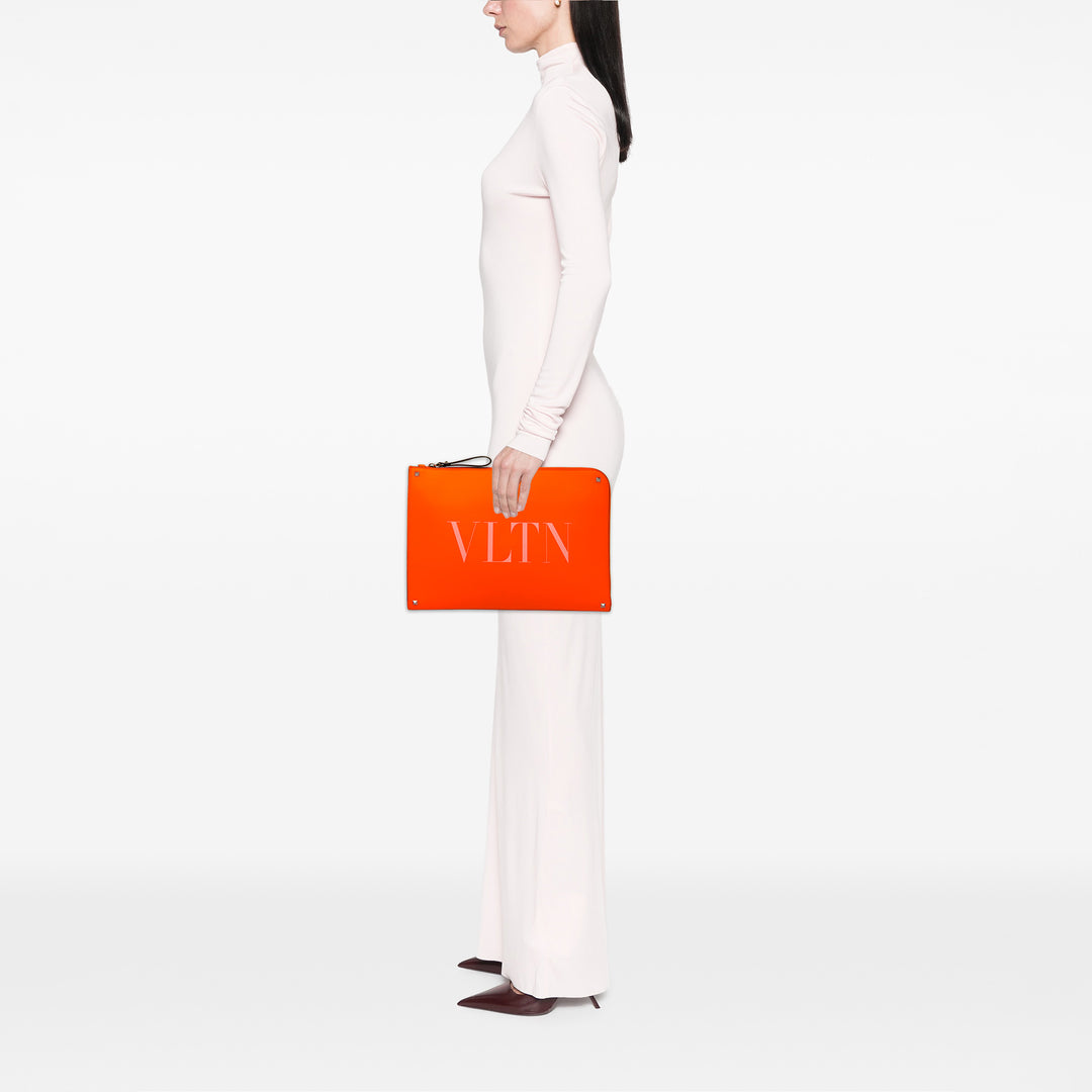 Valentino Rockstud VLTN Document Étui Cuir