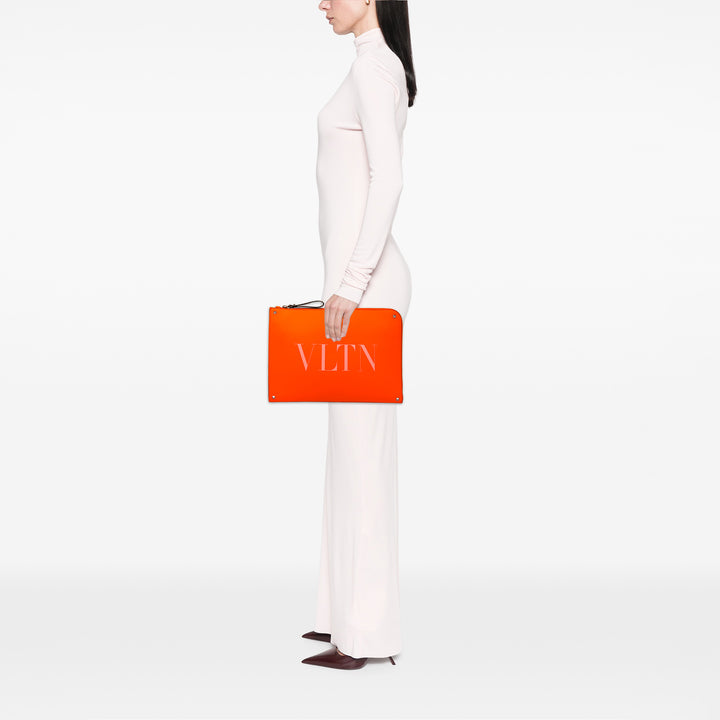 Valentino Rockstud VLTN Document Étui Cuir