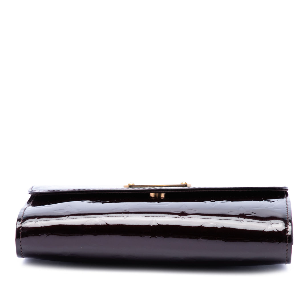 Bel Air Cuir verni Monogram Violet