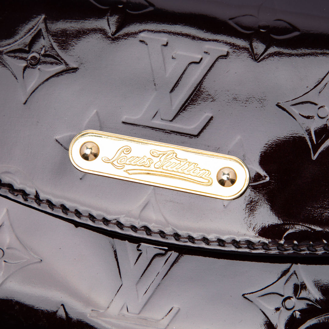 Bel Air Cuir verni Monogram Violet