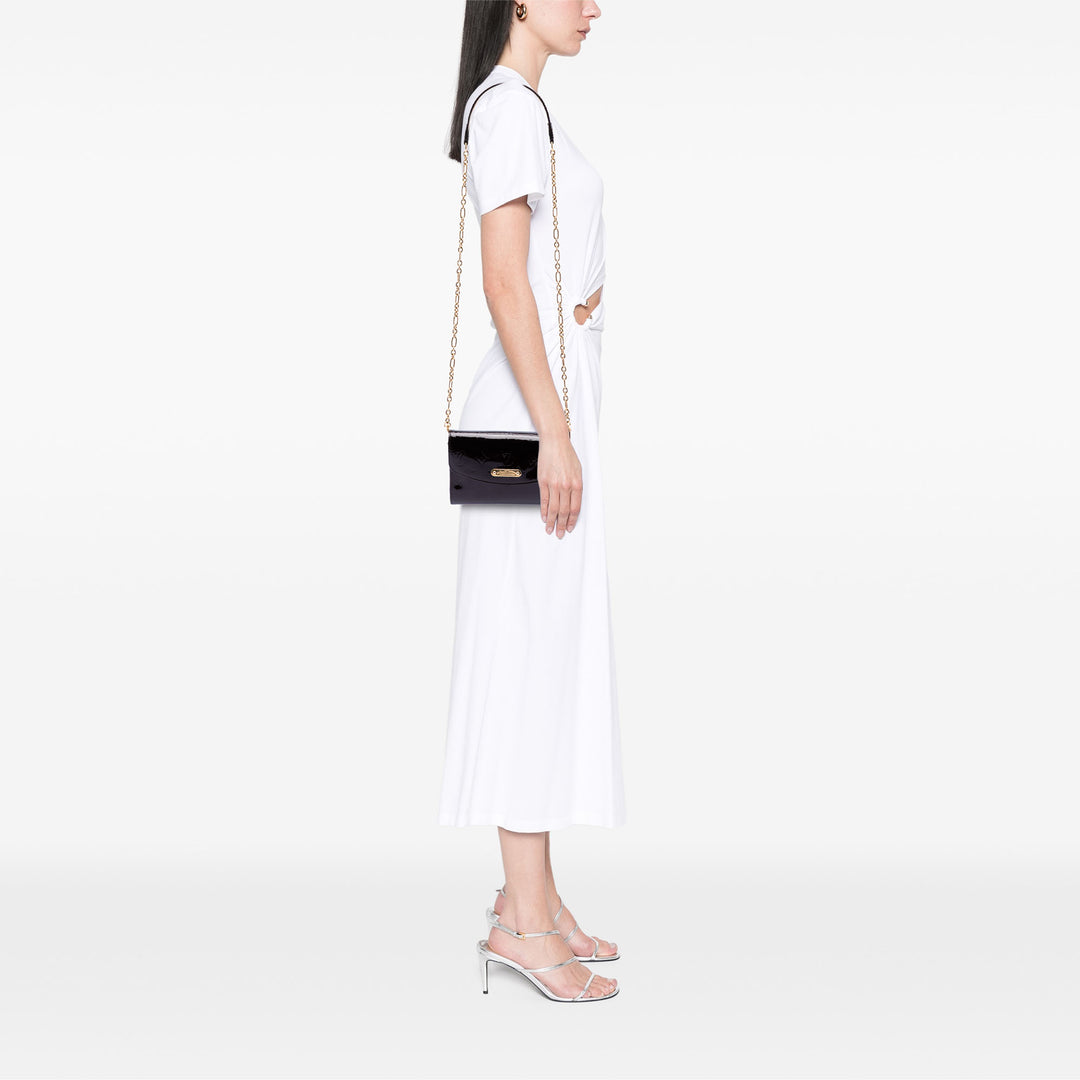 Bel Air Cuir verni Monogram Violet