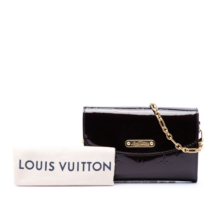 Bel Air Cuir verni Monogram Violet