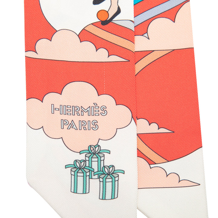 Hermès Carres Volants Twilly Foulard Soie