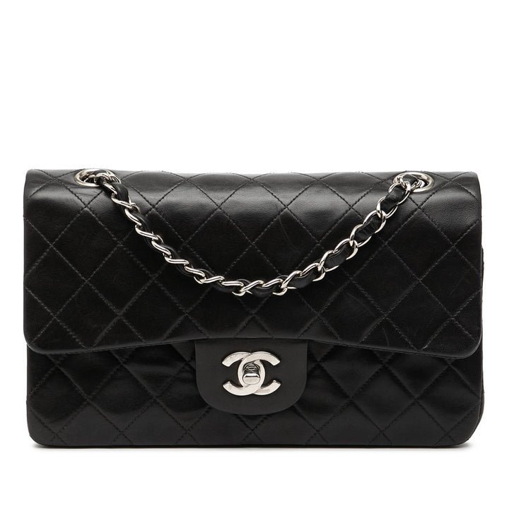 Chanel Small Classic Cuir d’agneau Double rabat