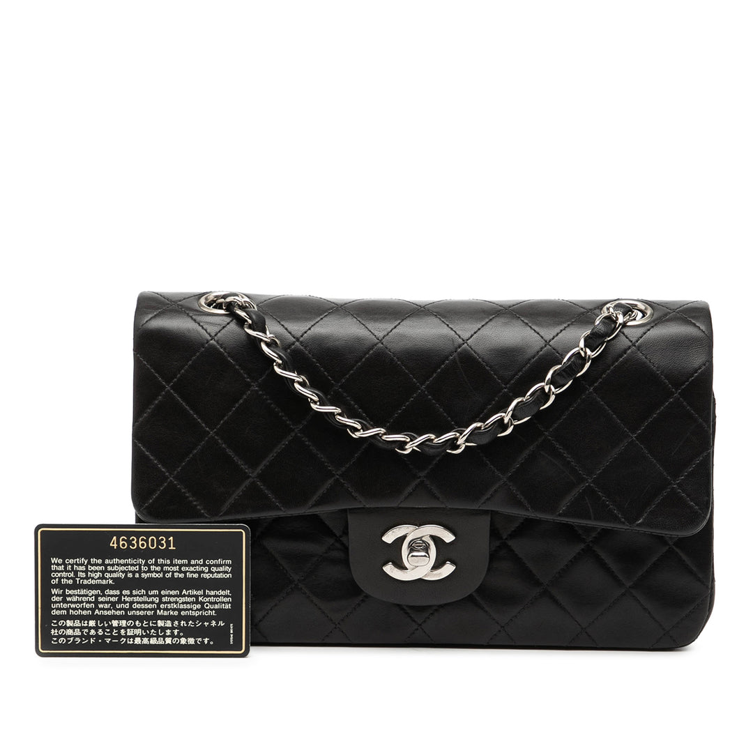 Chanel Small Classic Cuir d’agneau Double rabat