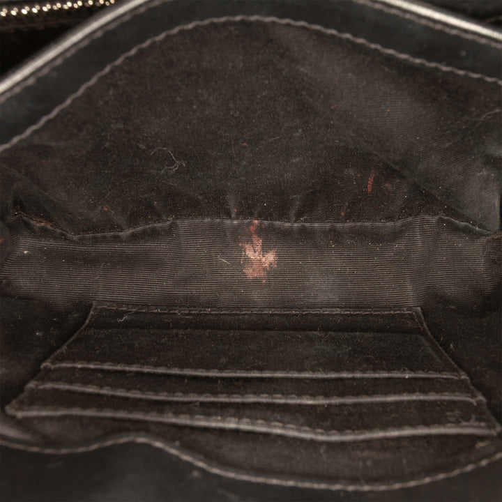 Saint Laurent Toy Matelasse Cuir de veau Monogram LouLou Sac porté croisé