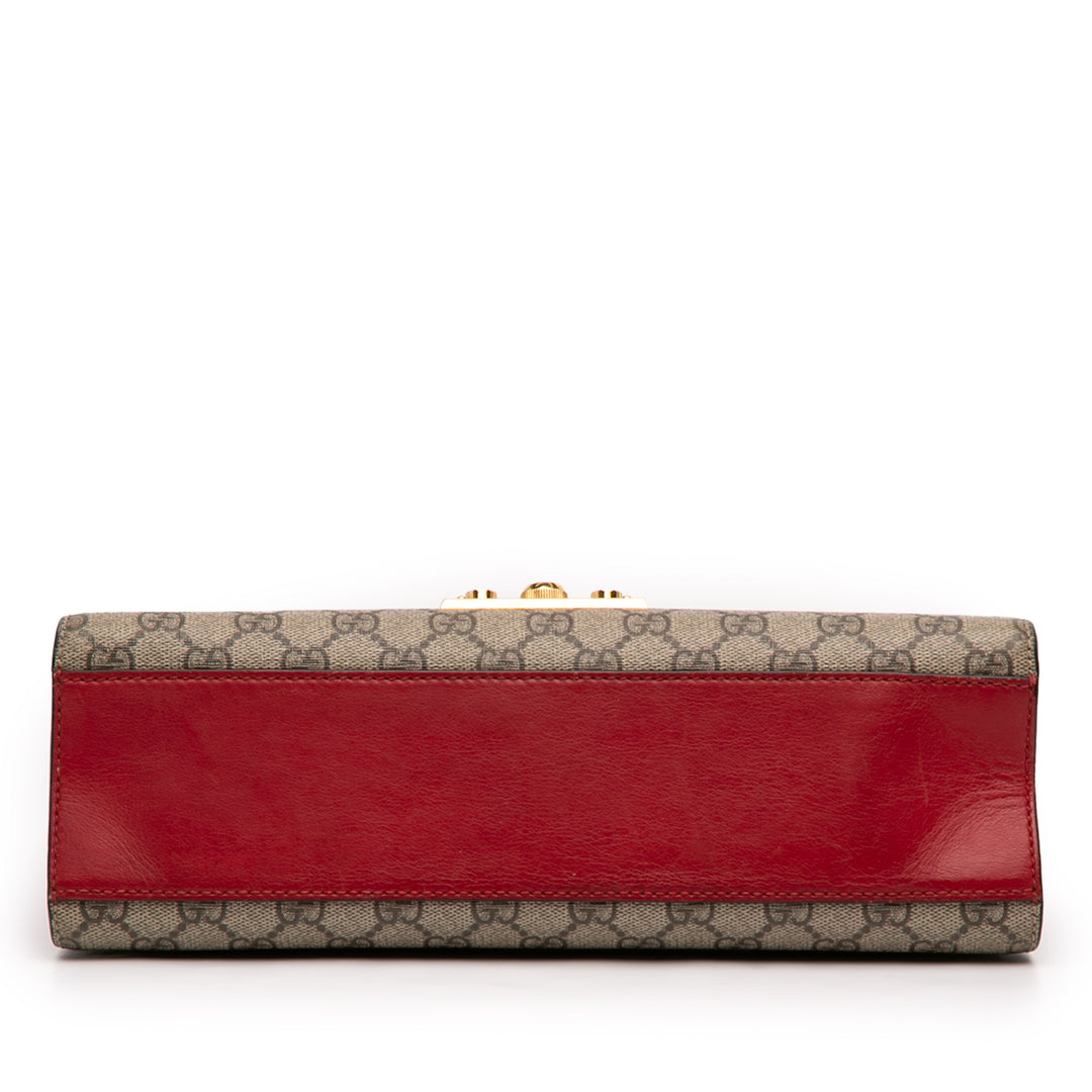Gucci Medium GG Supreme Padlock Sac bandoulière