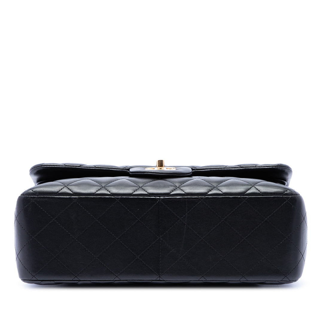 Chanel Jumbo Classic Cuir d’agneau Double rabat