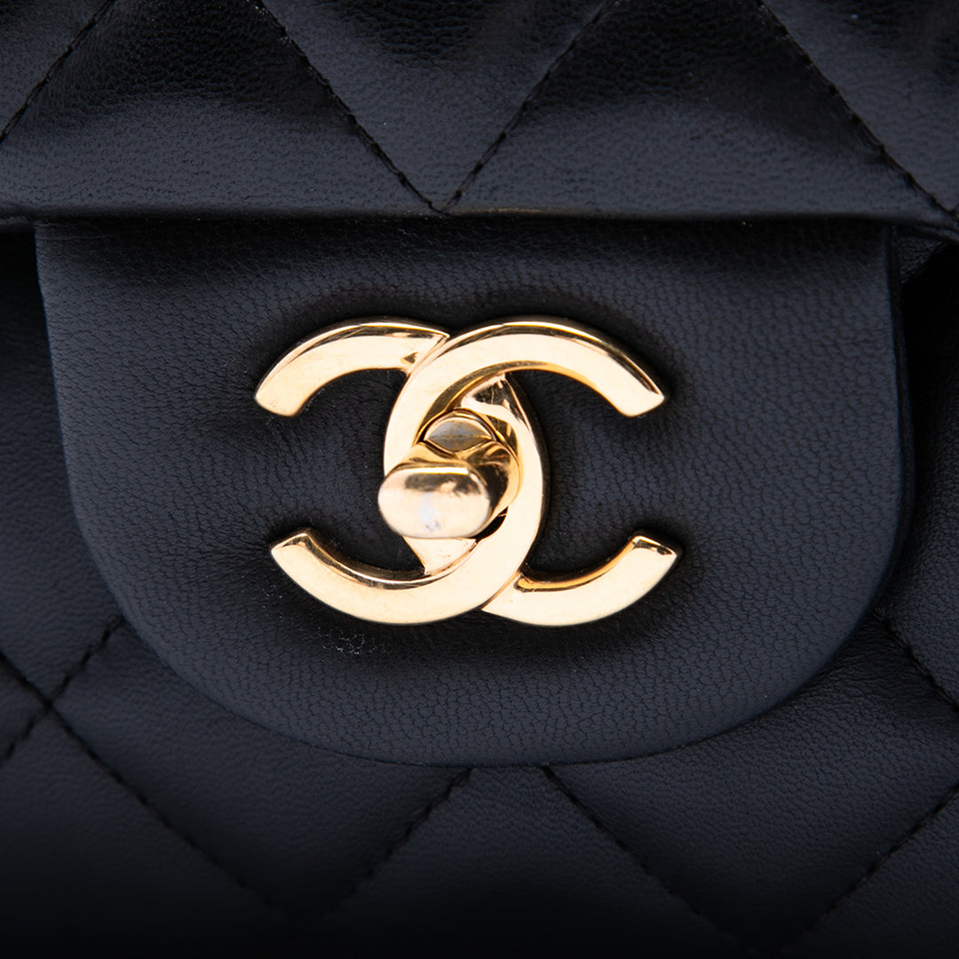 Chanel Jumbo Classic Cuir d’agneau Double rabat