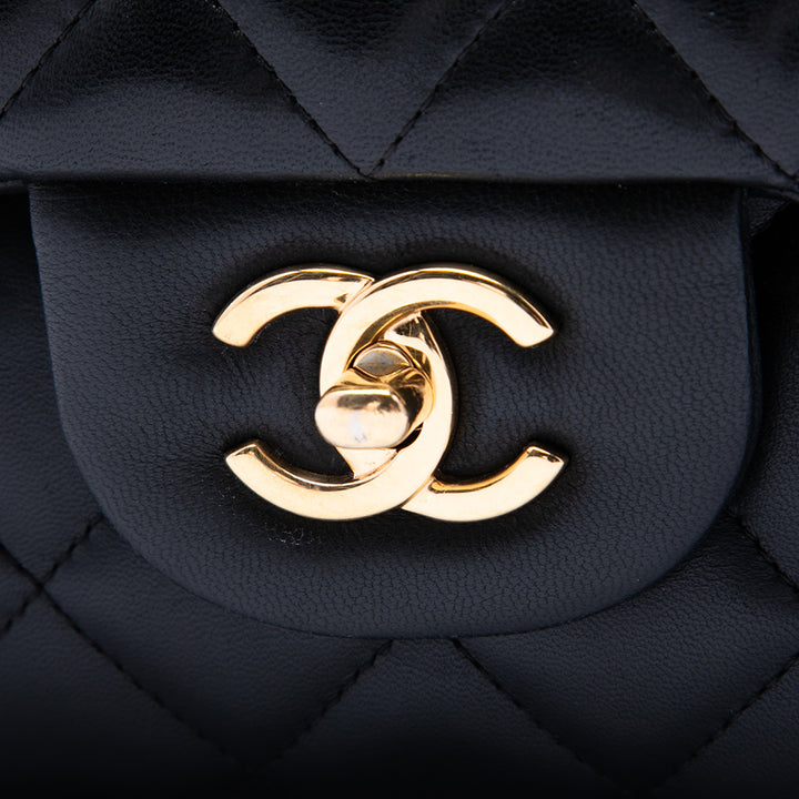 Chanel Jumbo Classic Cuir d’agneau Double rabat