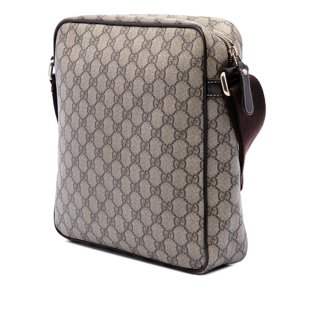 Gucci Sac bandoulière GG Supreme Beige – vue 2 – GABY PARIS