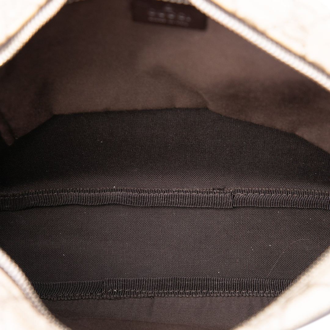 Gucci Sac bandoulière GG Supreme Beige – vue 4 – GABY PARIS