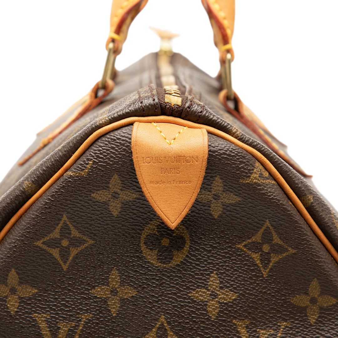Speedy 35 Monogramm Braun