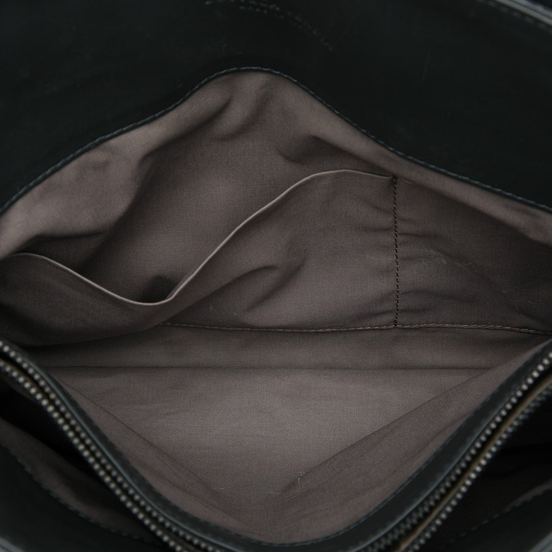 Intrecciato Surpiqué Porte-documents nappa Gris
