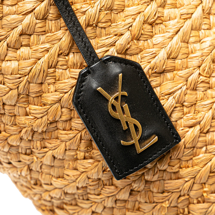 Small Raffia Panier Tote Brown - Gaby Paris
