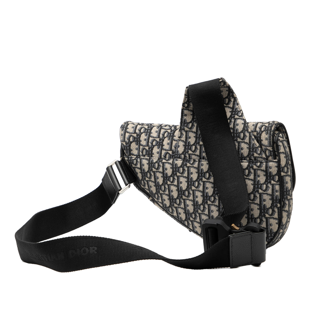 Dior Oblique Toile Saddle Sac porté croisé – GABY PARIS Authentique