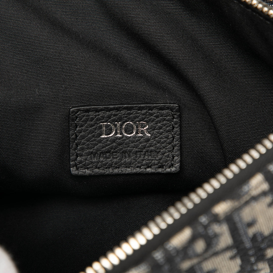 Dior Oblique Toile Saddle Sac porté croisé – GABY PARIS Authentique