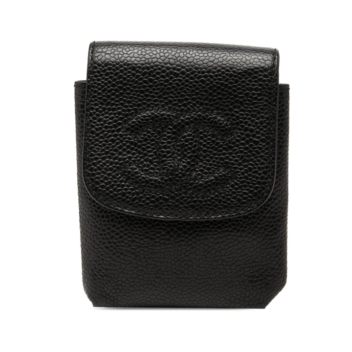 Chanel CC Caviar Cigarette Étui