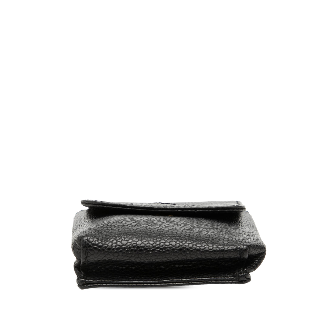 Chanel CC Caviar Cigarette Étui