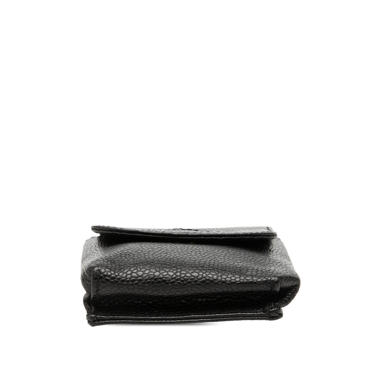 Chanel CC Caviar Cigarette Étui