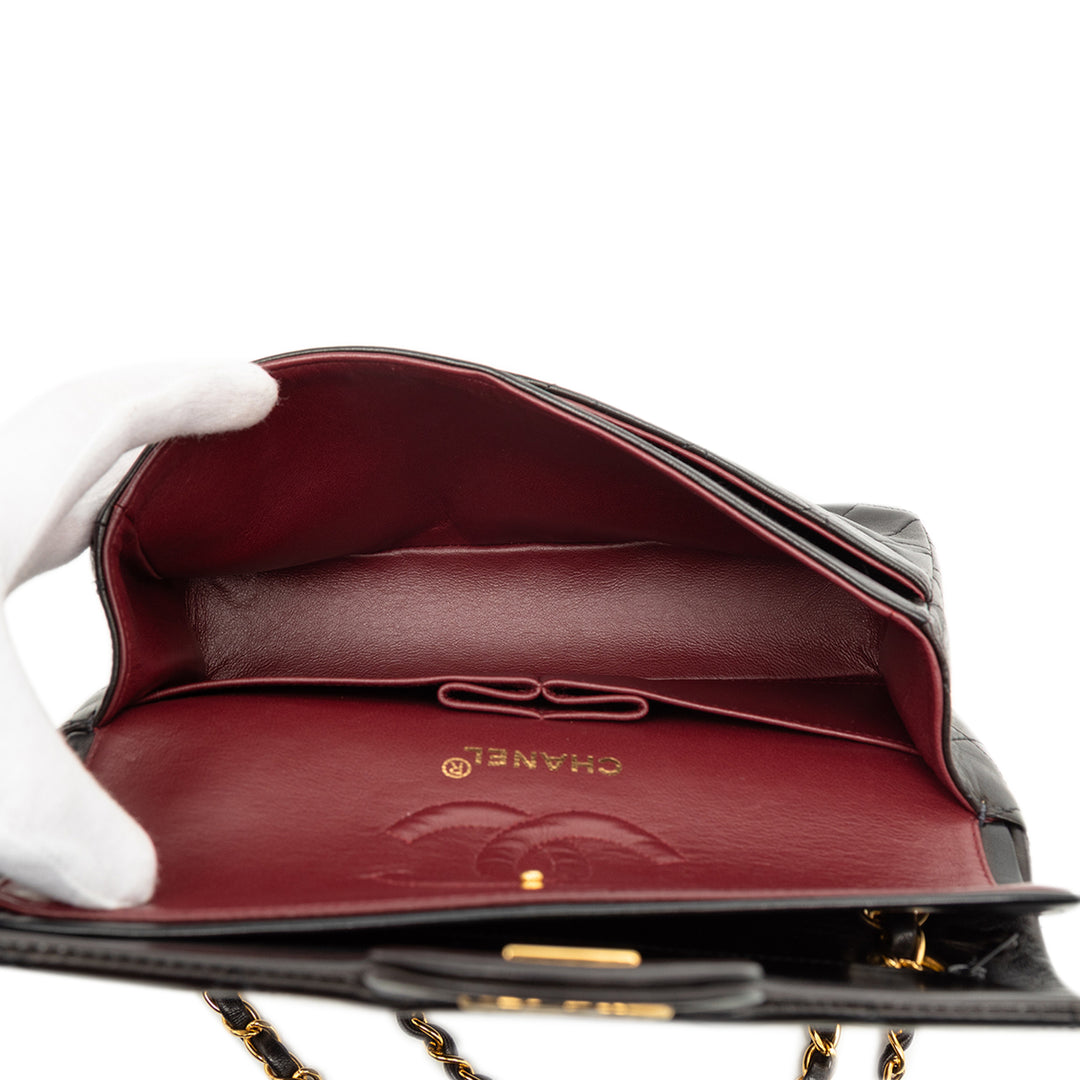 Chanel Small Classic Cuir d’agneau Double rabat – GABY PARIS Authentique