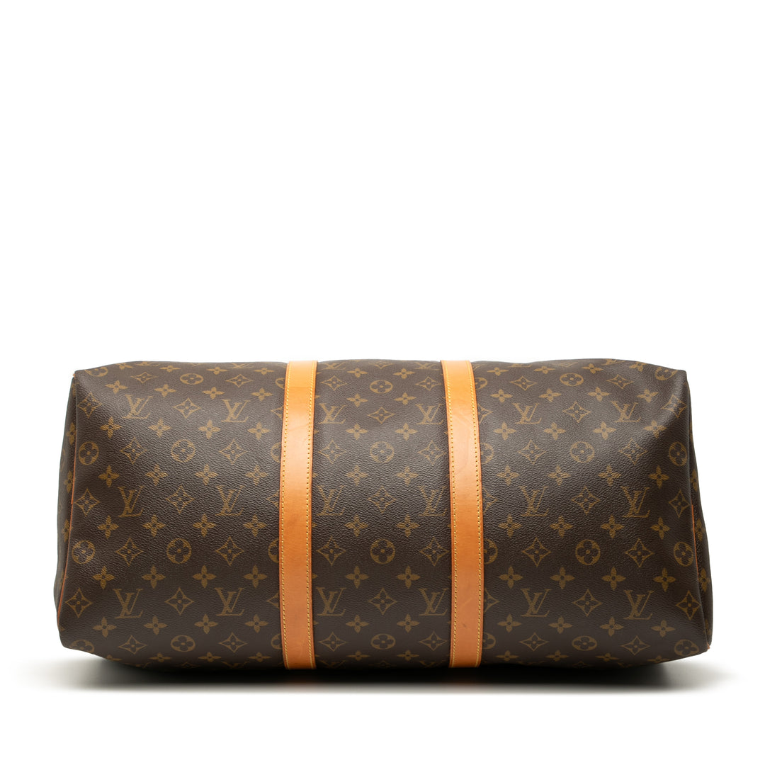 Louis Vuitton Monogram Keepall 50 Marron