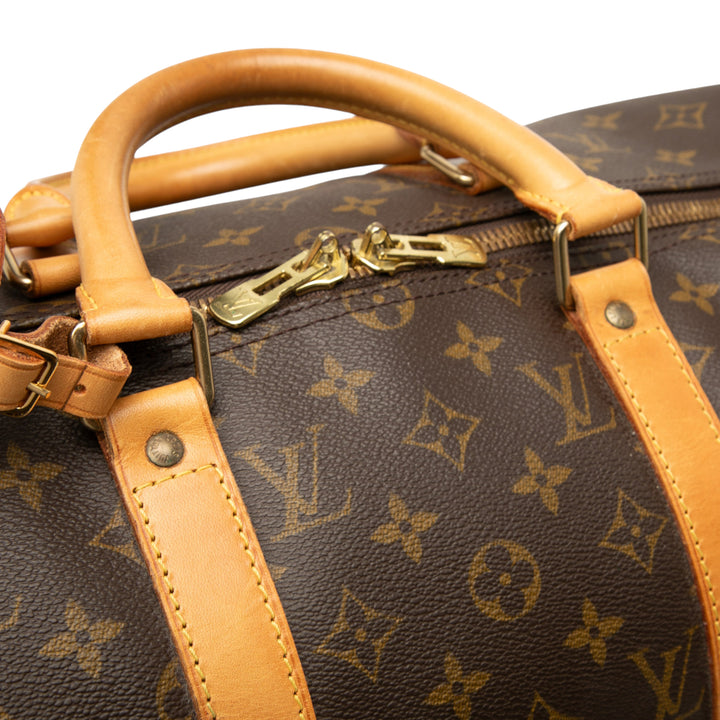 Louis Vuitton Monogram Keepall 50 Marron